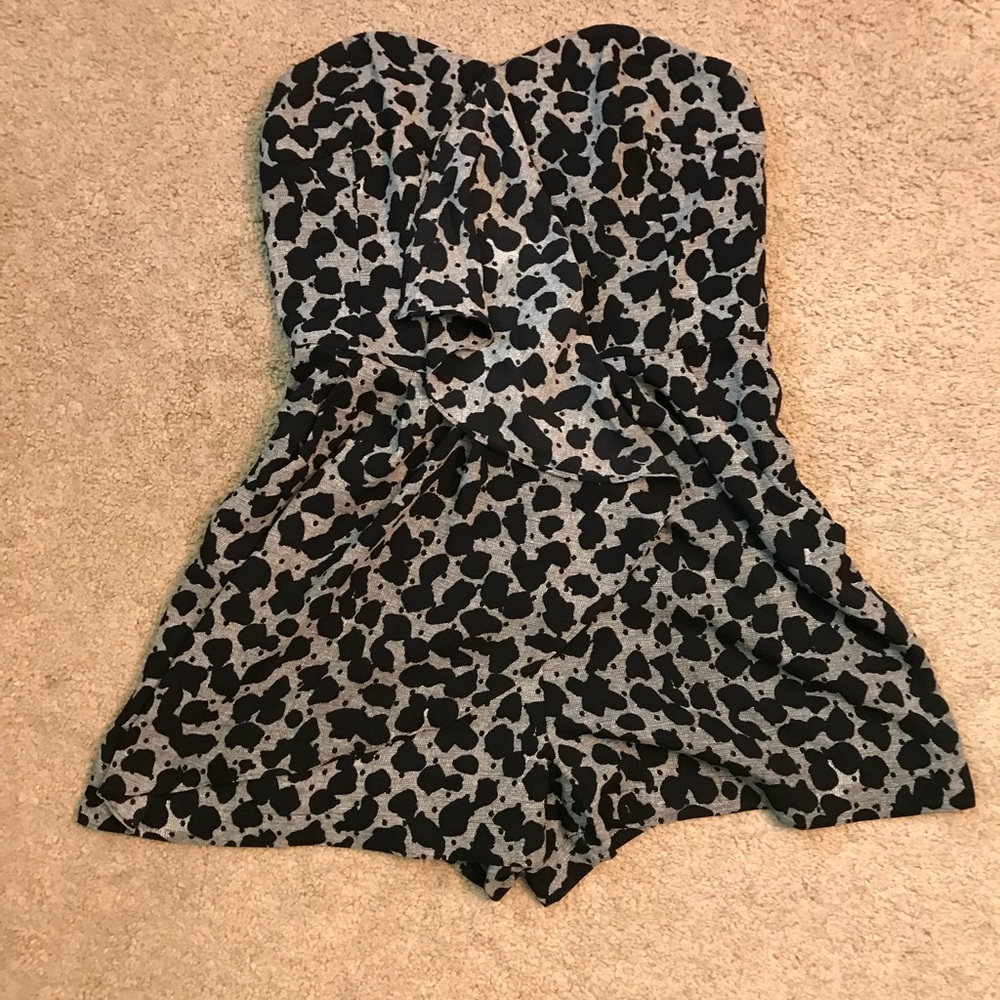 Express Cheetah Romper